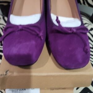 Bibi Lou Purple Women's Heeled Ballet